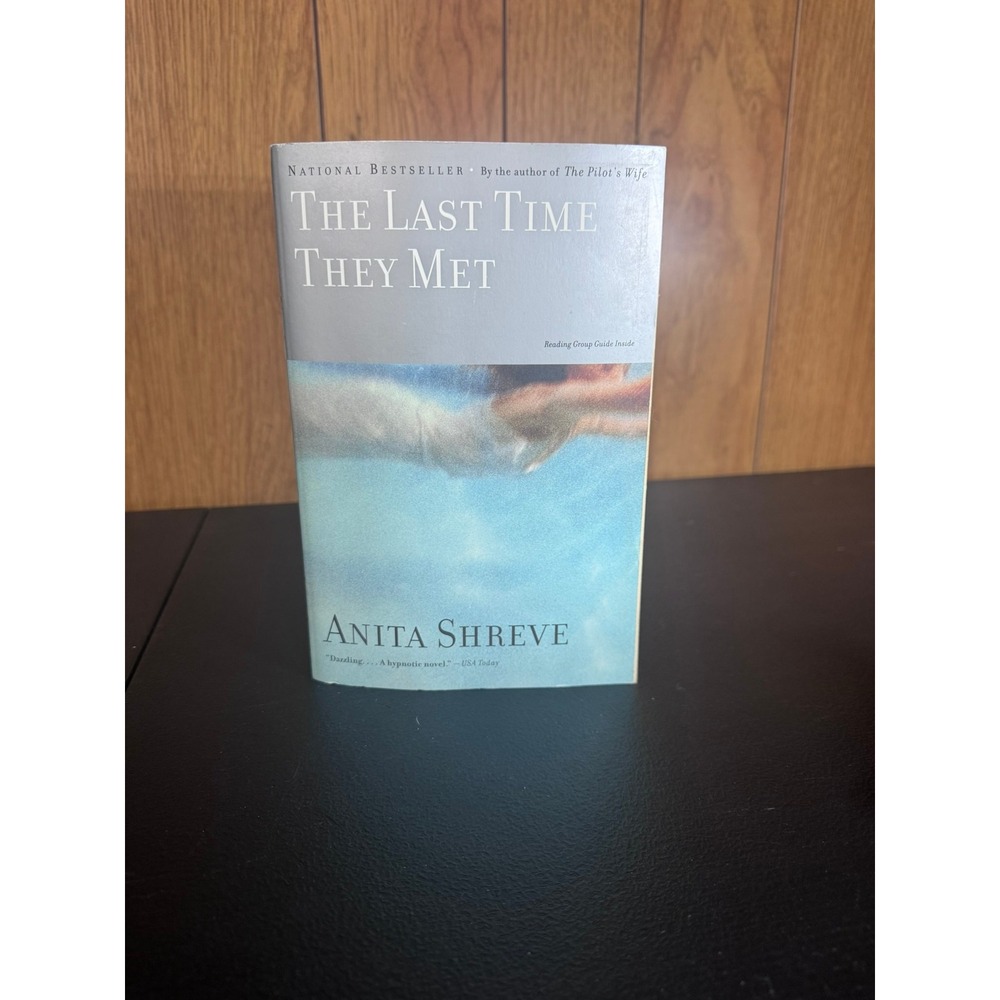 The Last Time They Met by Anita Shreve Paperback Novel Back Bay Books Fiction